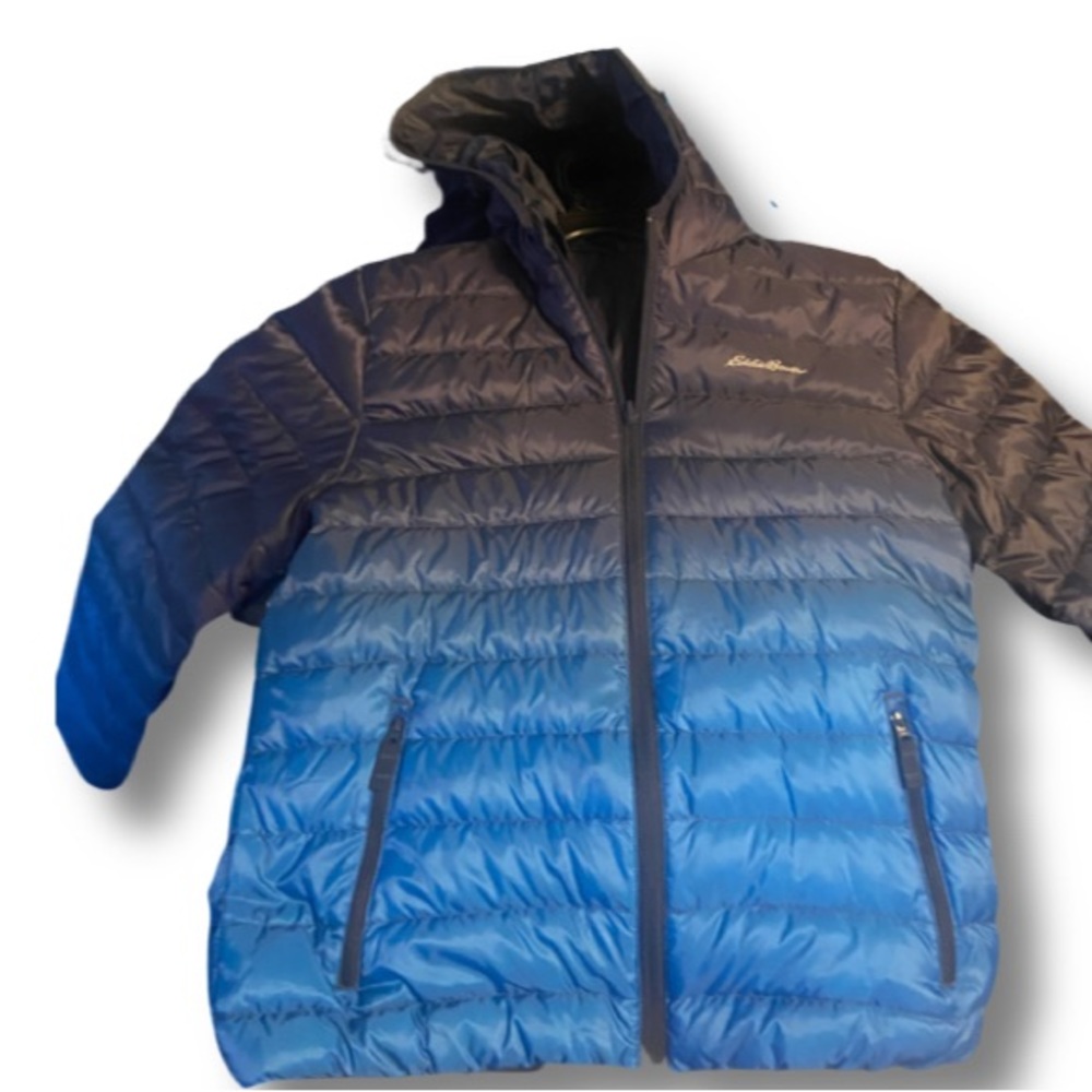 Eddie Bauer reversible jacket, blue, KIDS XL, brand new no tags
